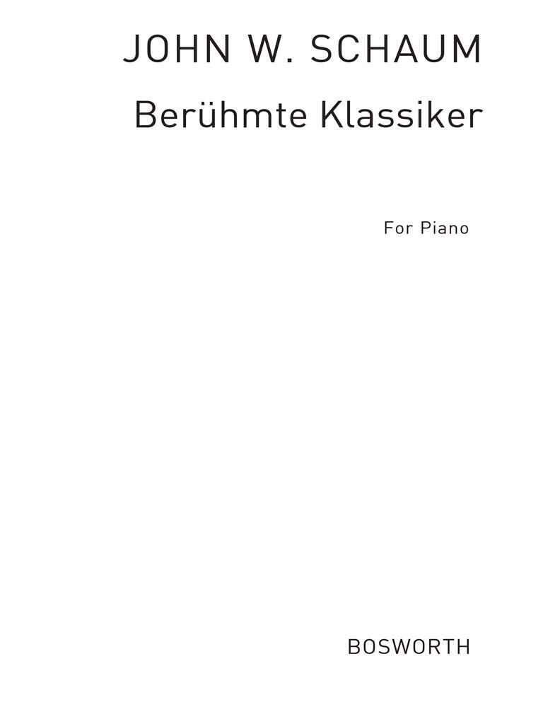 Book BERUHMTE KLASSIKER BD. 1 SCHAUM