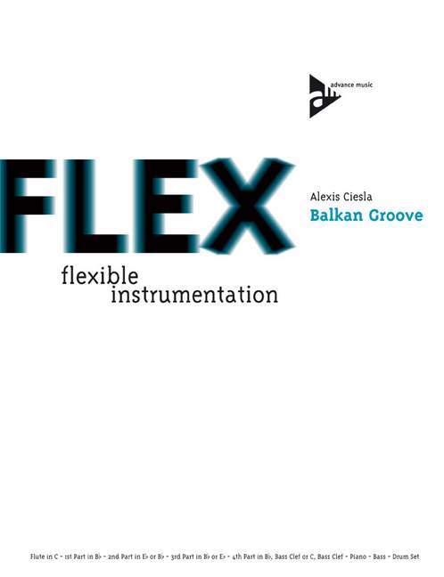 Drucksachen BALKAN GROOVE -PARTITION+PARTIES SEPAREES ALEXIS CIESLA