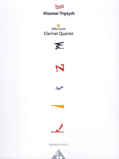 Drucksachen KLEZMER TRIPTYCH CLARINETTE-PARTITION+PARTIES SEPAREES 