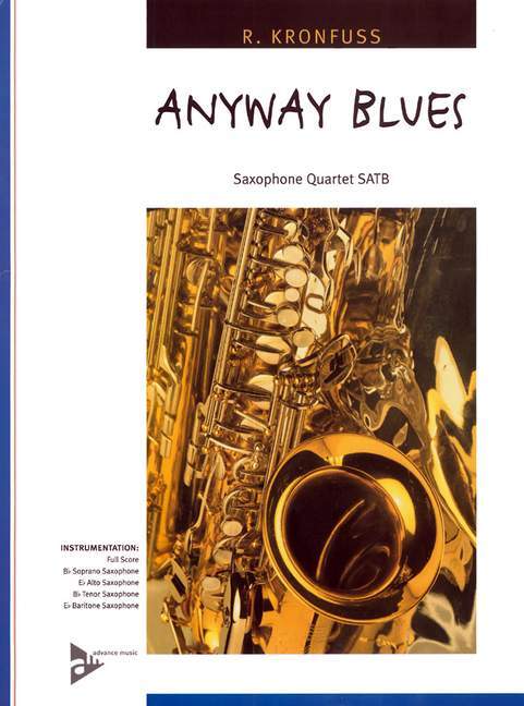 Tiskanica ANYWAY BLUES -PARTITION+PARTIES SEPAREES 