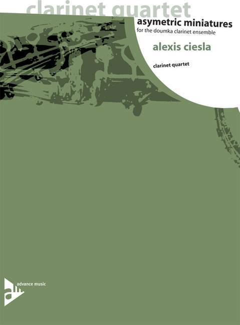 Printed items ASYMETRIC MINIATURES CLARINETTES ALEXIS CIESLA