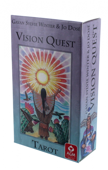 Kniha Tarot Vision Quest Gayan Sylvie Winter & Jo Dosé