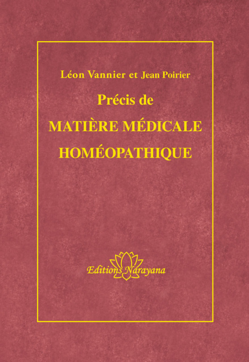 Kniha Précis de Matière Médicale homéopathique Léon