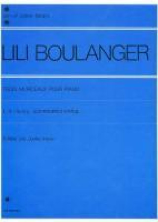 Knjiga TROIS MORCEAUX PIANO LILI BOULANGER