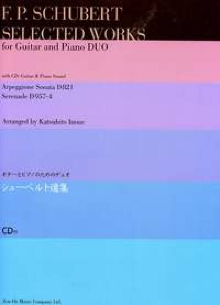 Buch SELECTED WORKS  +CD FRANZ SCHUBERT