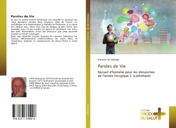Knjiga Paroles de Vie François DE VALROGER