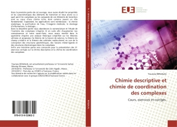 Knjiga Chimie descriptive et chimie de coordination des complexes Youness BENJALAL