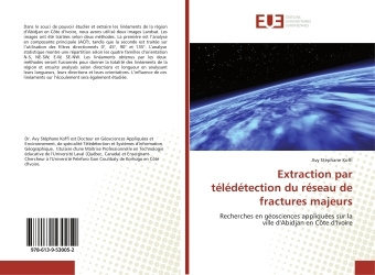 Knjiga Extraction par télédétection du réseau de fractures majeurs Avy KOFFI