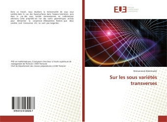 Knjiga Sur les sous variétés transverses Mohammed Abdelmalek