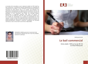 Könyv Le bail commercial Mohamed Jinari