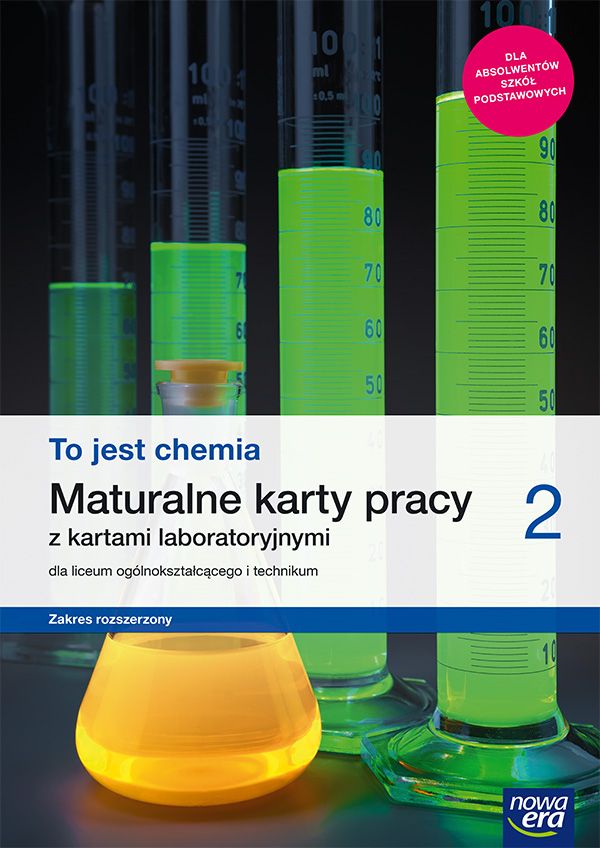 Книга Nowe chemia to jest chemia karty pracy maturalne 2 liceum i technikum zakres rozszerzony 65555 Karol Dudek-Różycki
