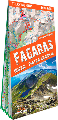 Книга Fagaras (Ang) (Carte D'Aventure) 