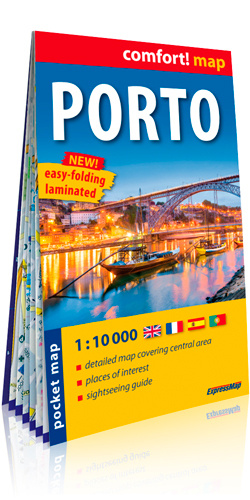 Kniha Porto 1/10.000 (Carte Laminée, Format Poche) 