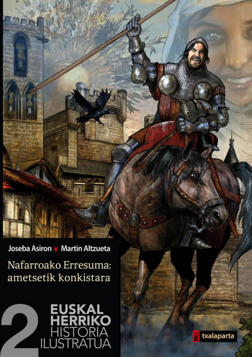 Kniha EUSKAL HERRIKO HISTORIA ILUSTRATUA 2 - NAFARROAKO ERRESUMA: AMETSETIK KONKISTARA ASIRON