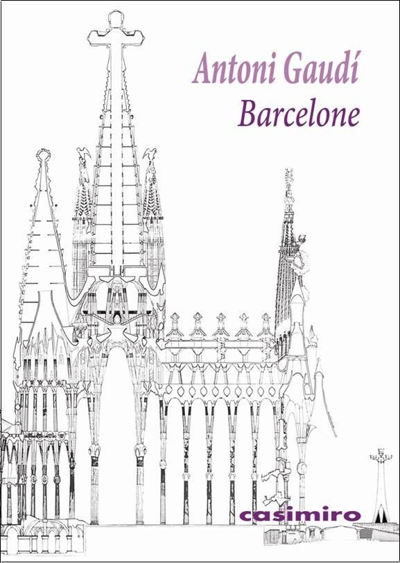 Knjiga Barcelone Antoni Gaudi
