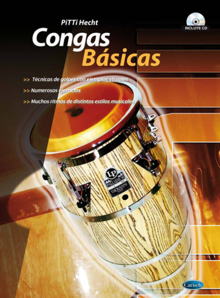 Knjiga CONGAS BASICAS +CD HECHT