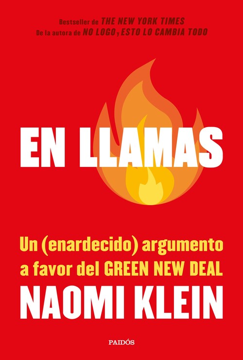 Kniha En llamas NAOMI KLEIN