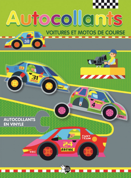 Buch Autocollants Voitures et Motos de course collegium