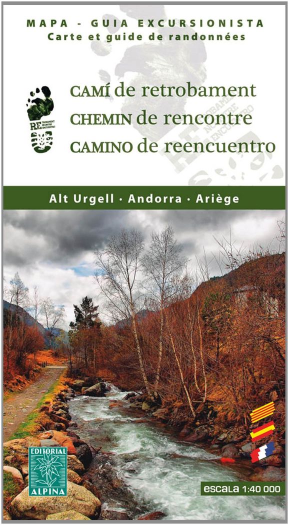 Kniha ALT URGELL/ANDORRA/ARIEGE  1/40.000 