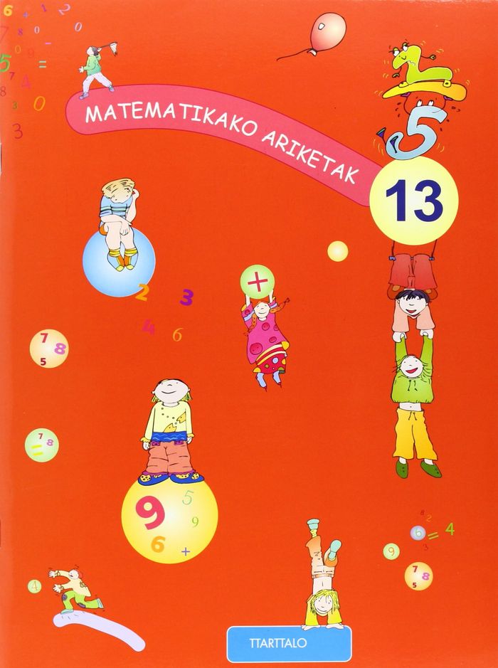 Knjiga MATEMATIKAKO ARIKETAK 13 BATZUK