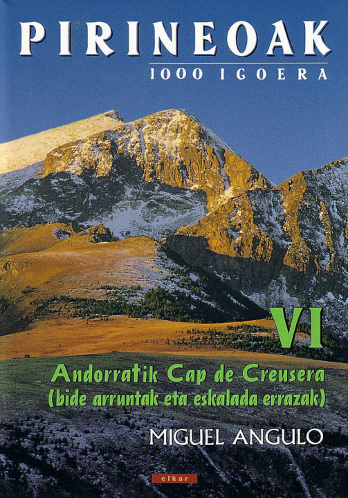Carte PIRINEOAK VI - ANDORRATIK CAP DE CREUS-ERA ANGULO