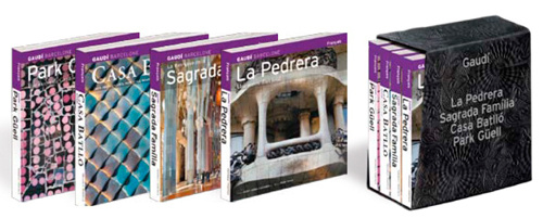 Könyv Gaudi - Coffret 4 Livres CARANDELL Josep maria