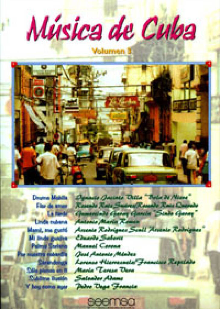 Buch MUSICA DE CUBA VOL. 3 