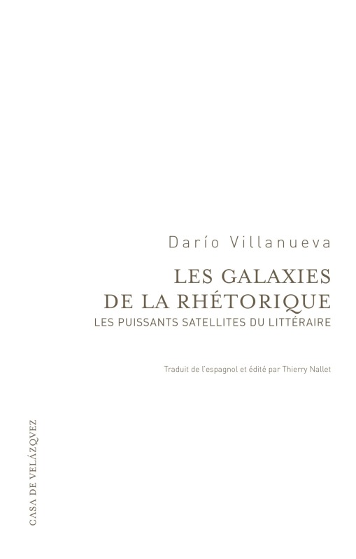 Kniha LES GALAXIES DE LA RHÉTORIQUE VILLANUEVA DARÍO