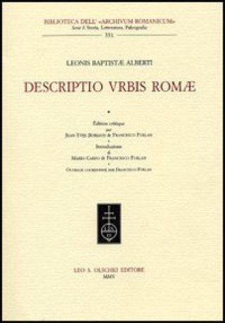 Kniha Descriptio urbis Romae Alberti