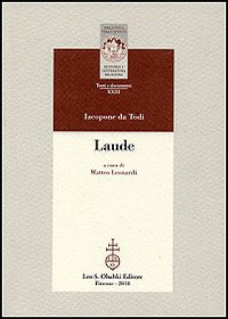Knjiga LAUDE JACOPONE DA TODI