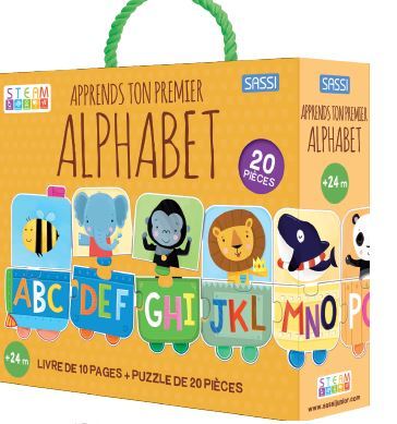 Carte Apprends ton premier alphabet TOME
