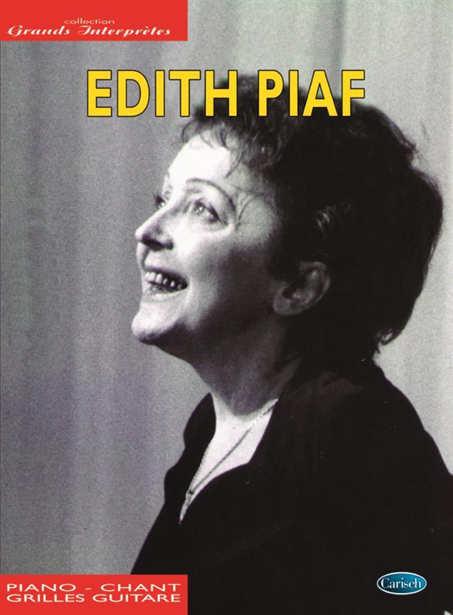 Carte EDITH PIAF: COLLECTION GRANDS INTERPRETES PIANO, VOIX, GUITARE PIAF