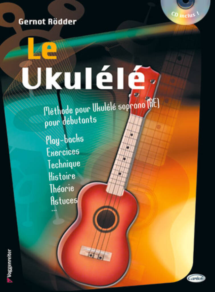 Knjiga UKELELE + CD RODDER G.