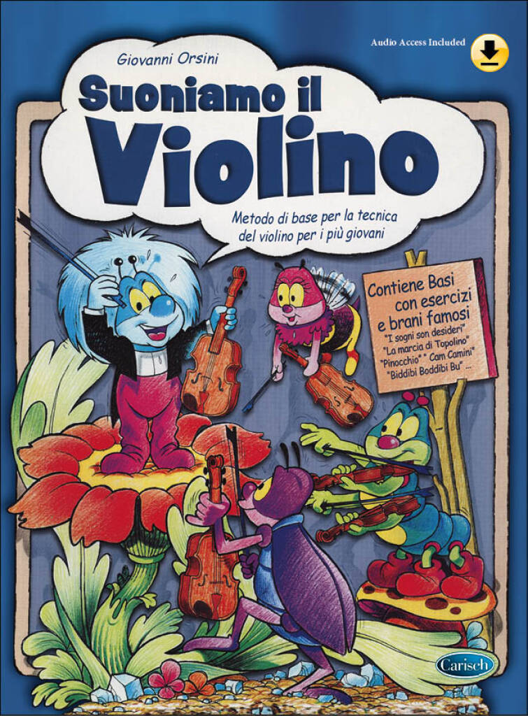 Book SUONIAMO IL VIOLINO +CD ORSINI
