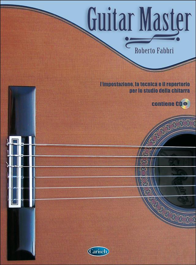 Knjiga ROBERTO FABBRI : GUITAR MASTER - RECUEIL + CD FABBRI