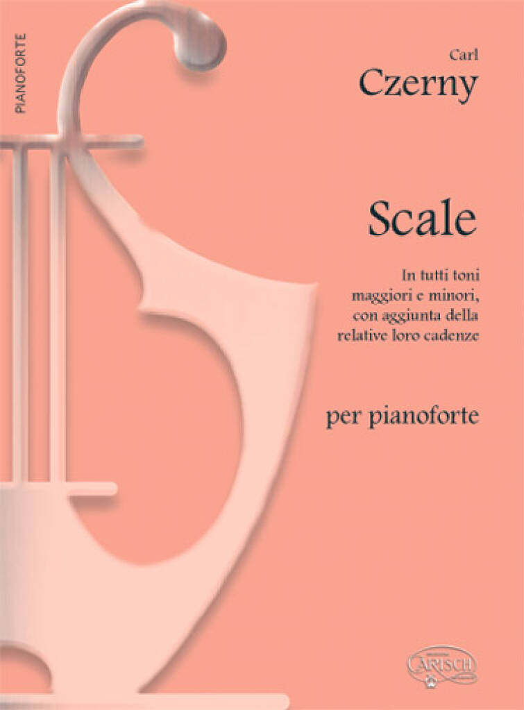 Livro CARL CZERNY: SCALE PIANO CZERNY