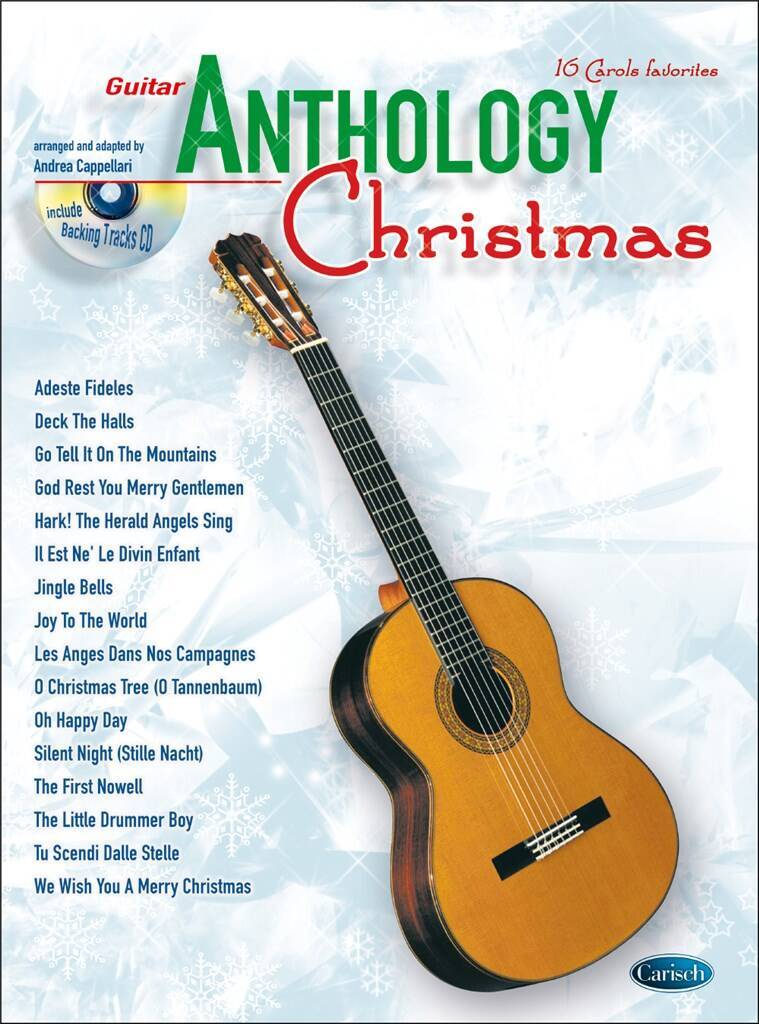 Book ANTHOLOGY CHRISTMAS (GUITAR) +CD CAPPELLARI