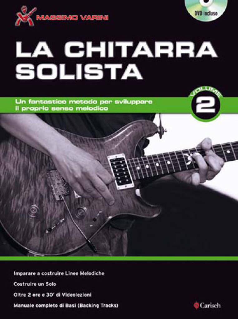 Libro LA CHITARRA SOLISTA - VOLUME 2 +DVD VARINI