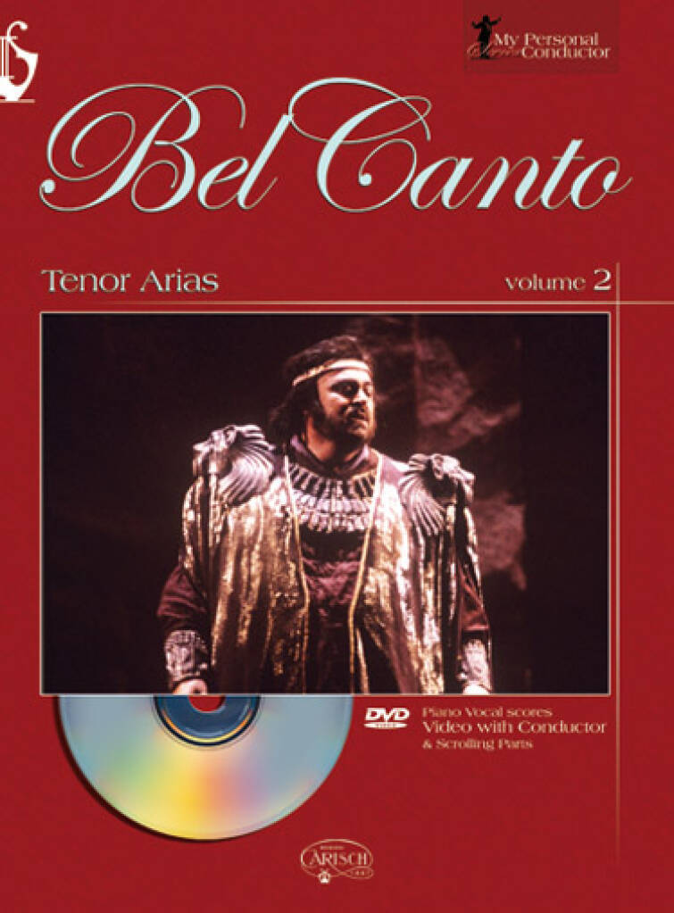 Buch MY PERSONAL CONDUCTOR SERIES - TENOR ARIAS, VOLUME 2 +DVD 