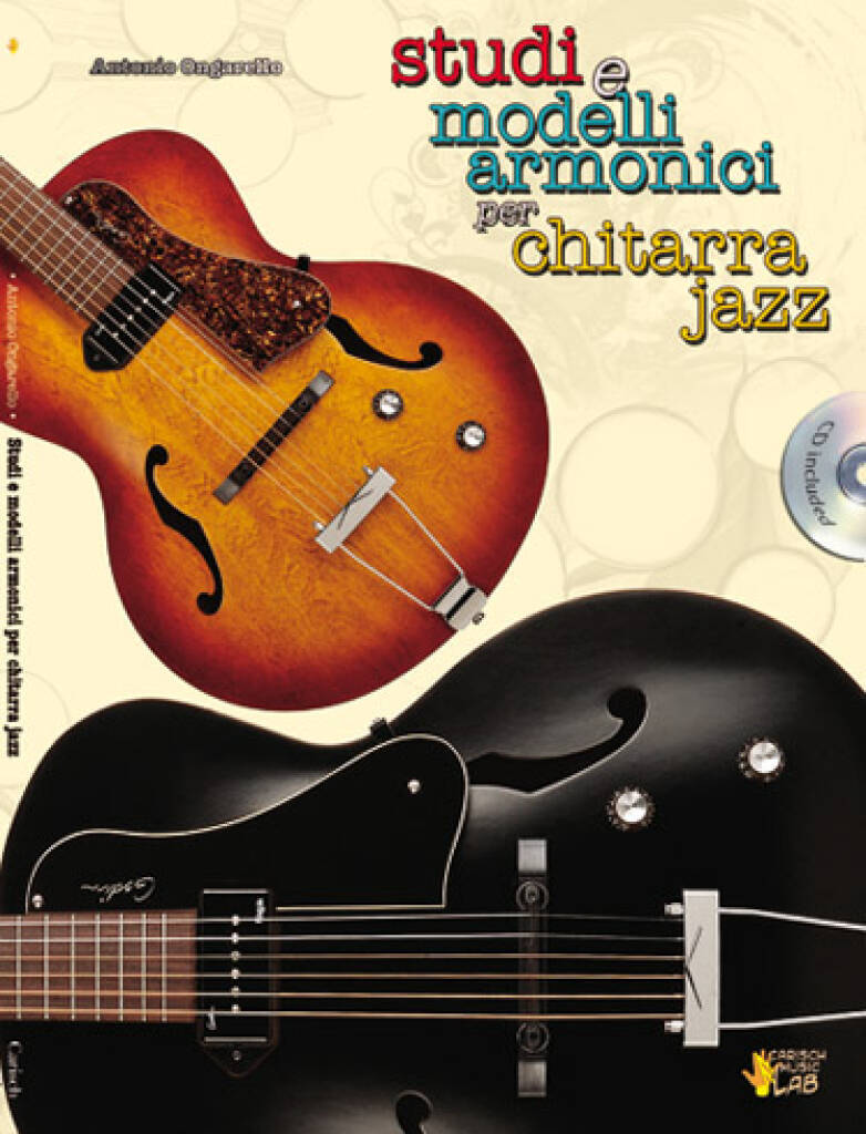 Knjiga STUDI E MODELLI ARMONICI PER CHITARRA JAZZ +CD ONGARELLO