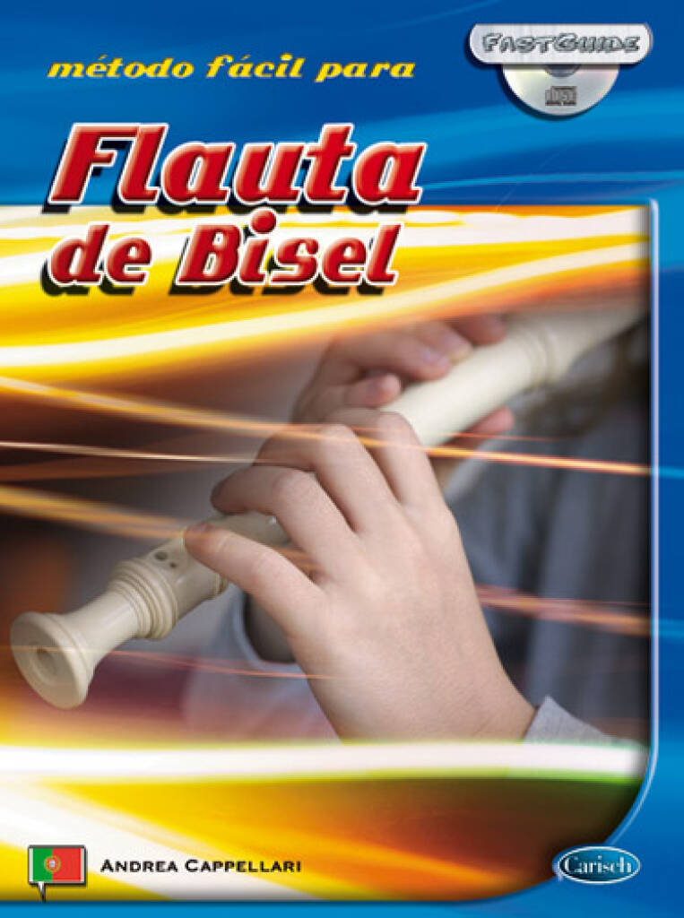 Knjiga FAST GUIDE: FLAUTA DE BISEL (PORTUGUES) +CD CAPPELLARI