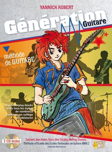 Knjiga YANNICK ROBERT :  GENERATION GUITARE -  RECUEIL + CD ROBERT