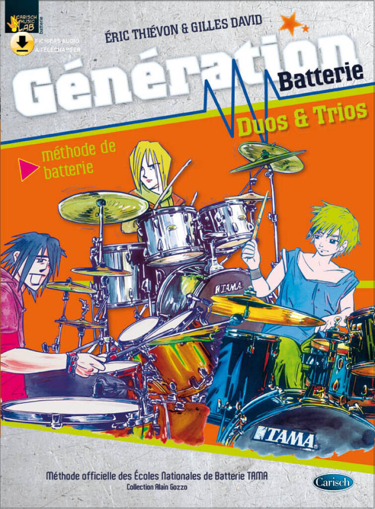Libro GENERATION BATTERIE DUOS & TRIOS +CD THIEVON