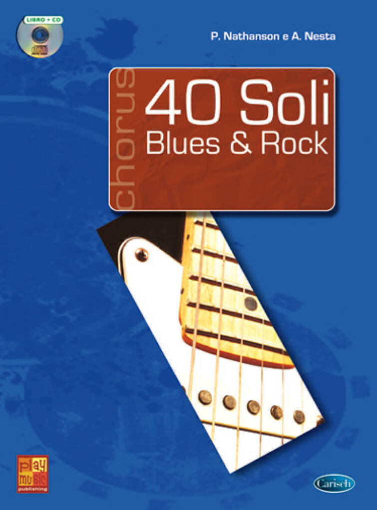 Libro CHORUS: 40 SOLI BLUES & ROCK +CD NATHANSON