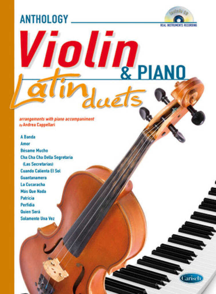 Knjiga LATIN DUETS FOR VIOLIN & PIANO +CD CAPPELLARI