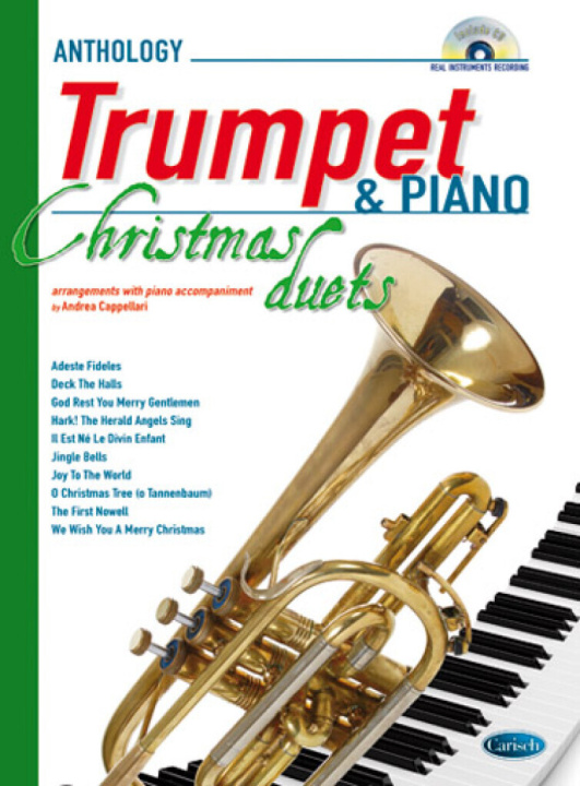 Knjiga ANTHOLOGY CHRISTMAS DUETS FOR TRUMPET & PIANO +CD CAPPELLARI