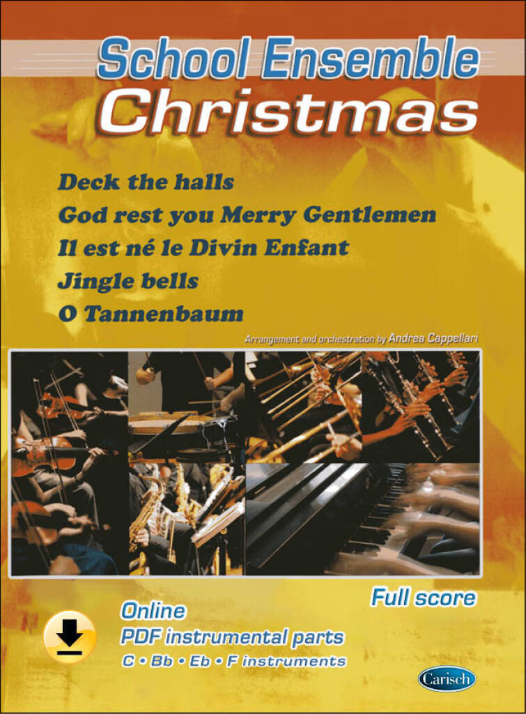 Knjiga CHRISTMAS SCHOOL ENSEMBLE +CD CAPPELLARI