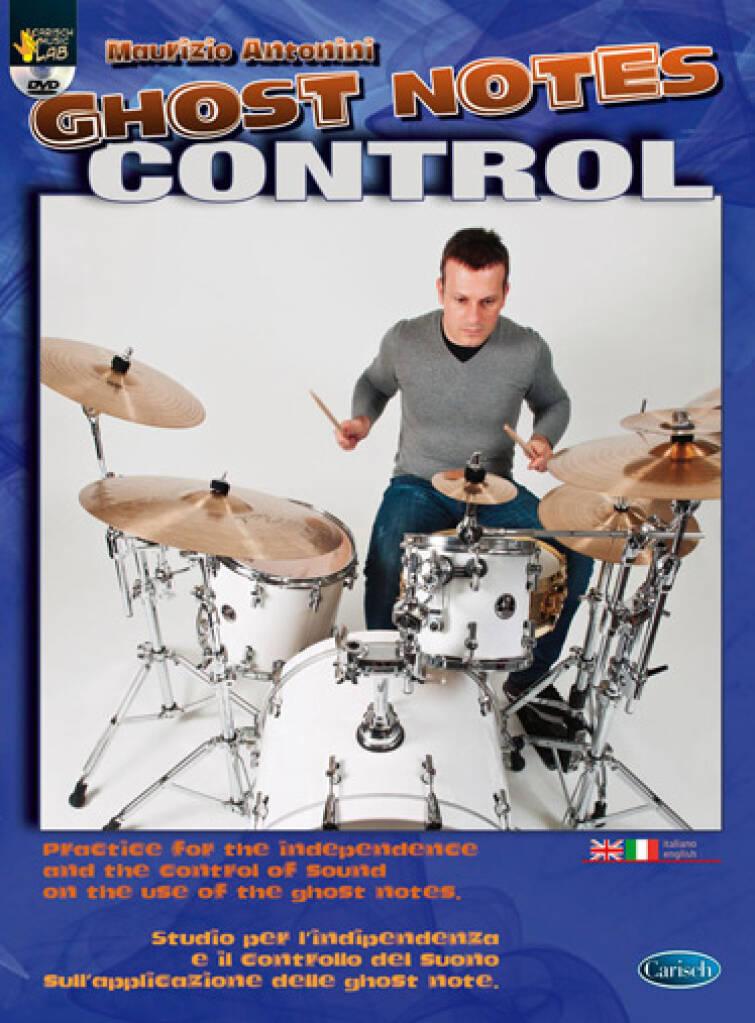 Knjiga GHOST NOTES CONTROL +DVD ANTONINI