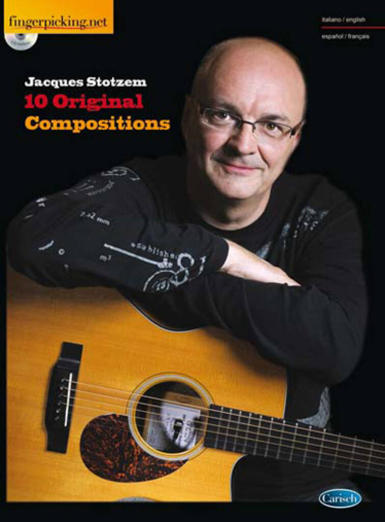Boek JACQUES STOTZEM: 10 ORIGINAL COMPOSITIONS +CD STOTZEM