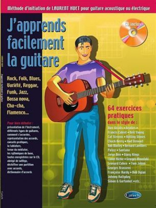 Książka J'APPRENDS FACILEMENT LA BASSE - RECUEIL + CD HUET
